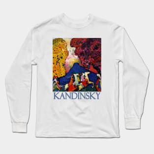 Blue Mountain by Wassily Kandinsky Long Sleeve T-Shirt